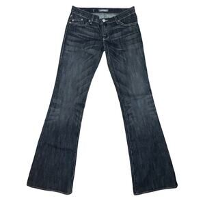 Vintage (@ 2008) Rock & Republic Flare Jeans Sz 27”x33”, Rise 7”